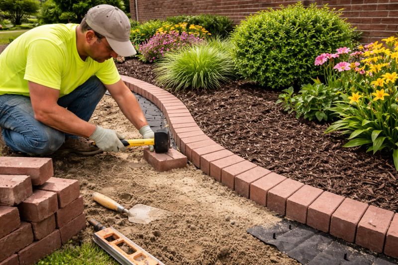 Brick Hardscape Installation in Nashua, NH
