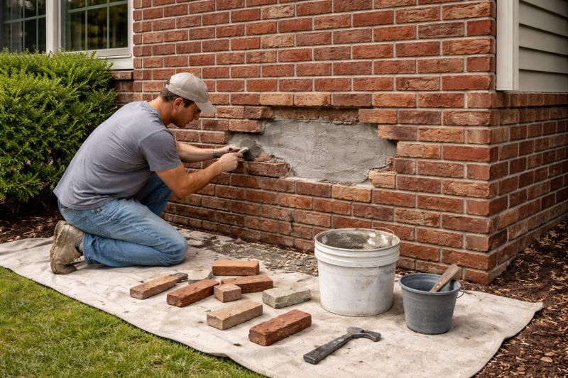 Brick Veneer Installation in Santa Rosa, CA
