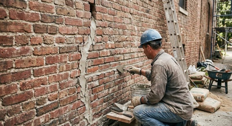 Brick Wall Repair in Cleveland, OH