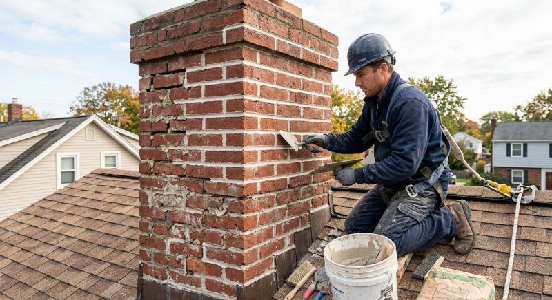 Chimney Tuckpointing in Cleveland, OH