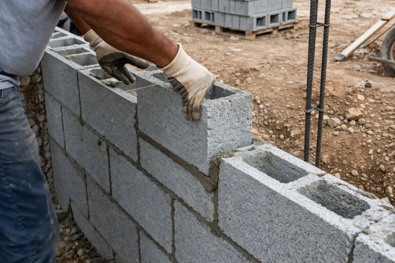 Cinder Blocks Installation in West Hartford, CT