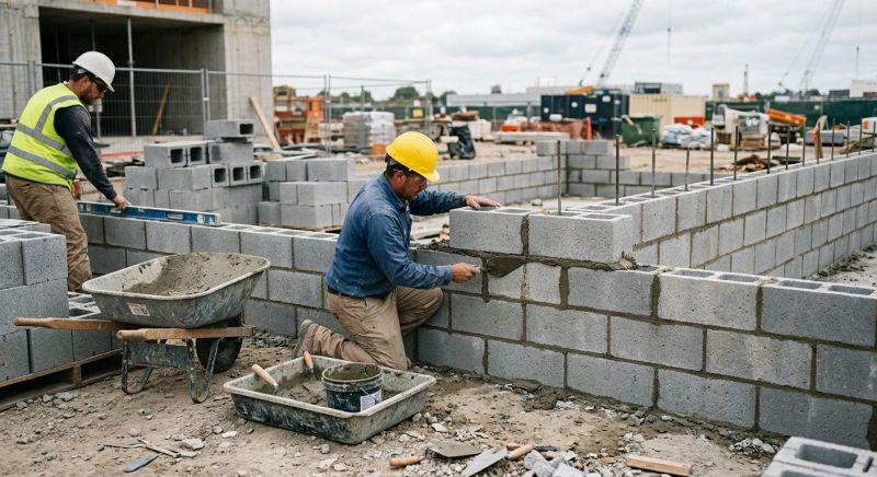 Cinder Blocks Installation in Stamford, CT