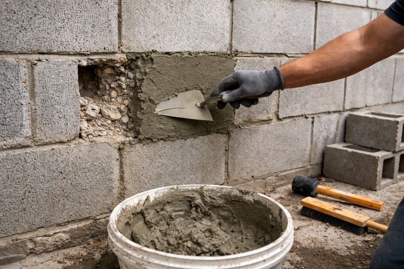 Concrete Block Repair in Cleveland, OH