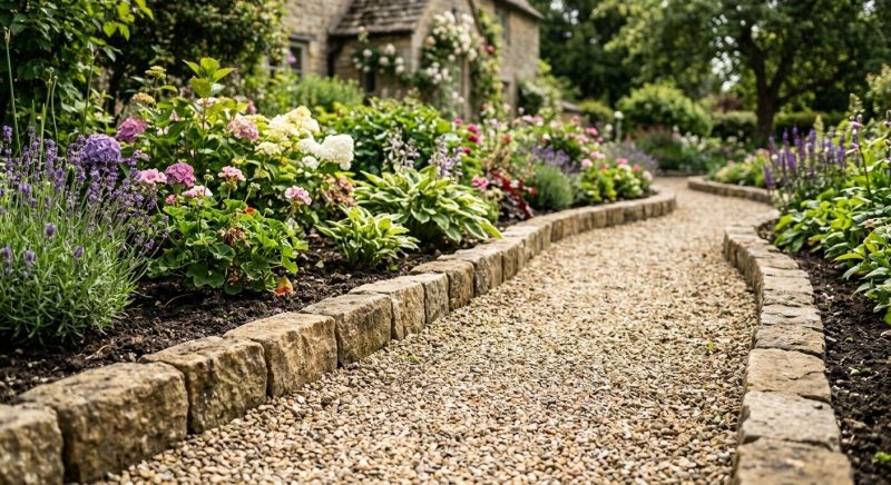 Stone Edging Installation in Stamford, CT