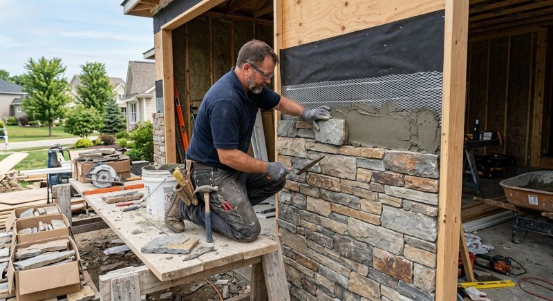 Stone Veneer Installation in Littleton, CO