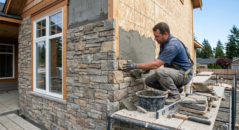 Stone Veneer Installation in Medina, OH