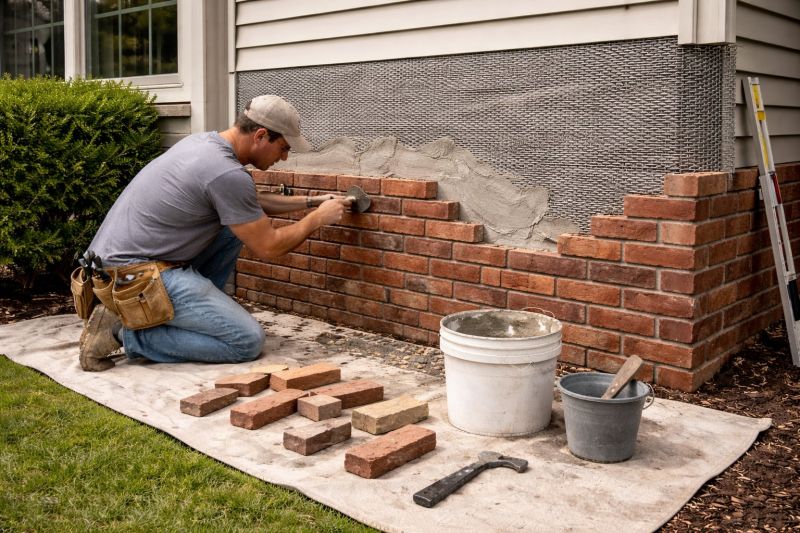 Thin Brick Installation in Napa, CA