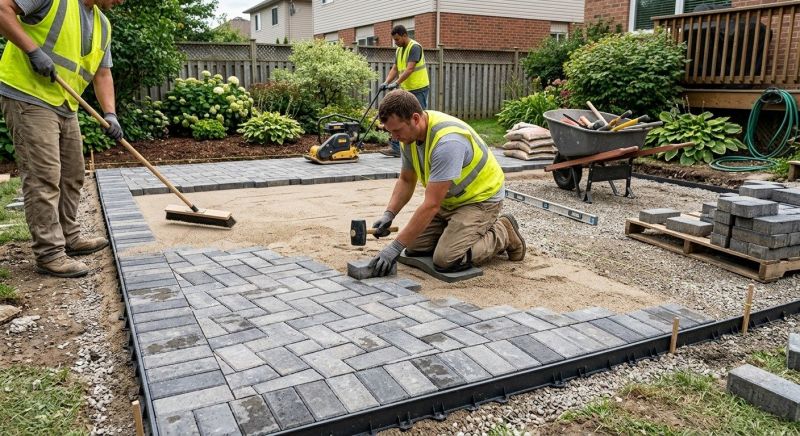 Block Pavers Installation in Boston, MA