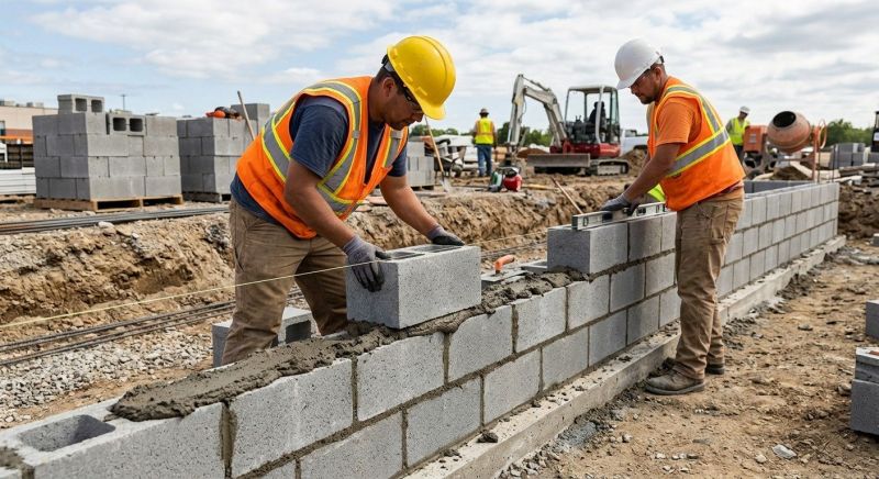 Block Wall Installation in Norwalk, CT