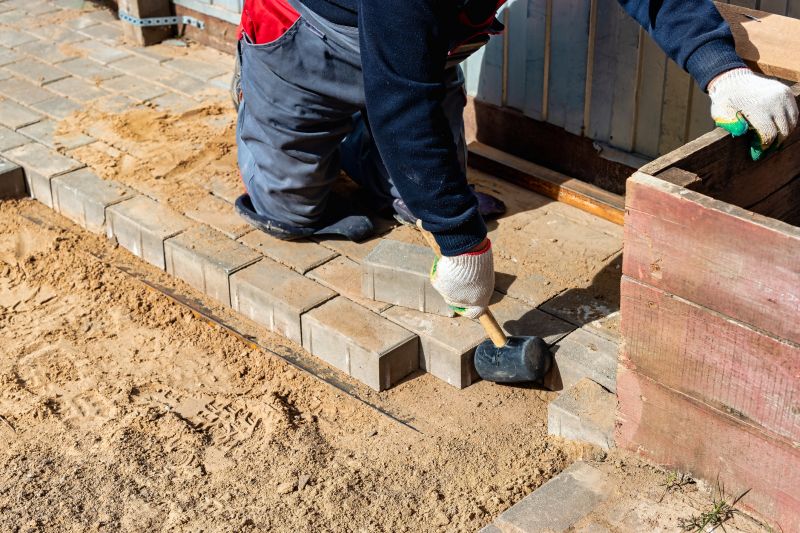 Brick Hardscape Construction in Warwick, RI