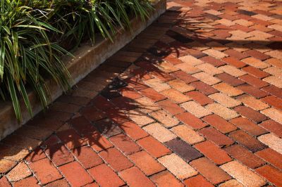 Brick Hardscape Installation in Boston, MA
