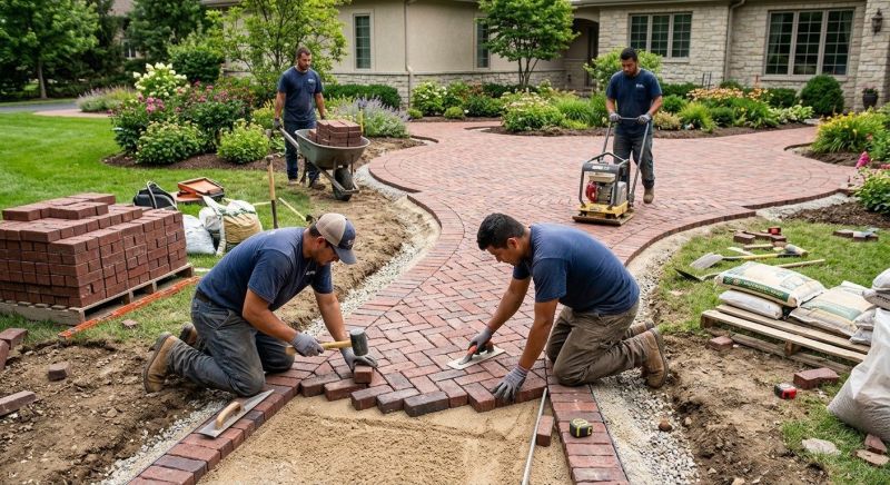 Brick Landscaping Service in Danbury, CT