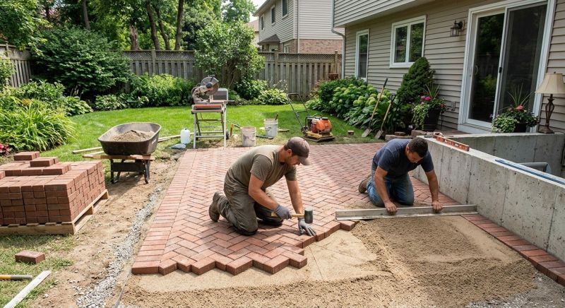 Brick Paving Installation in Fairfield County, CT