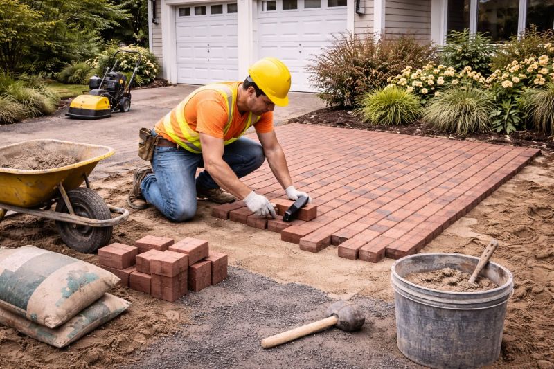 Brick Paving Installation in Fairfield County, CT