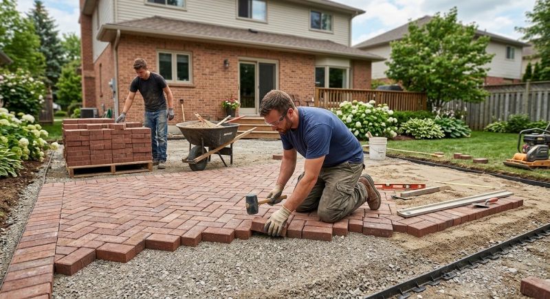 Brick Paving Installation in Stamford, CT