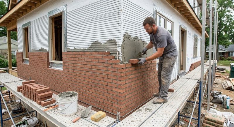 Brick Veneer Replacement in Napa, CA
