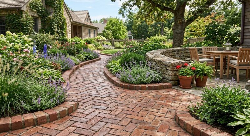 Brick Walkway Installation in Norwalk, CT