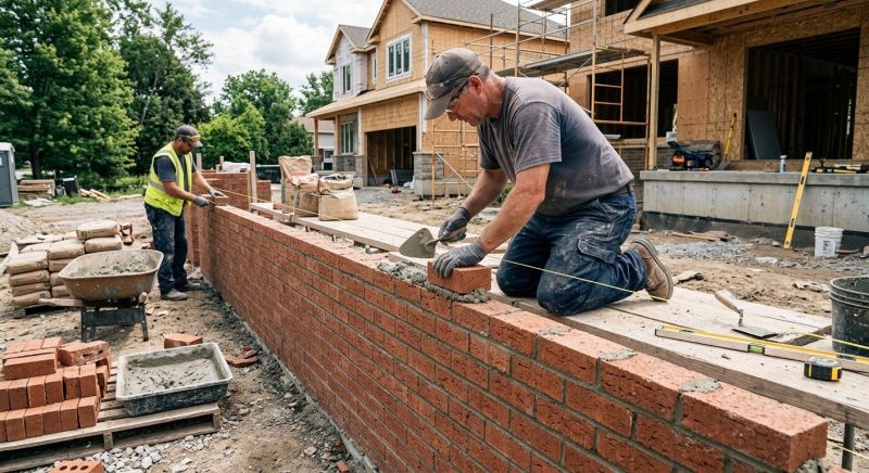 Brick Wall Construction in Norwalk, CT