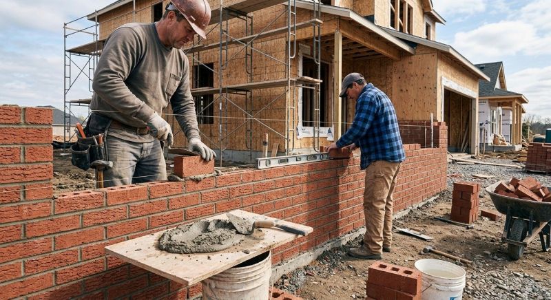 Brick Wall Construction in Boston, MA
