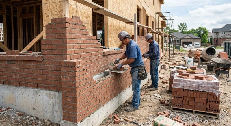 Brick Wall Construction in West Hartford, CT