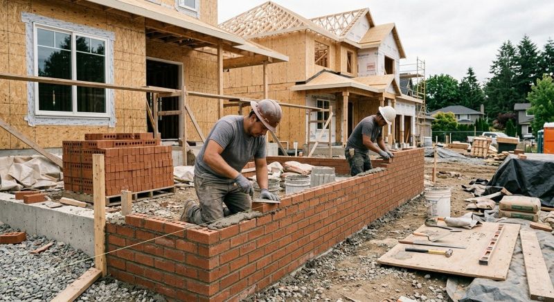 Brick Wall Construction in West Hartford, CT