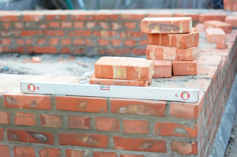 Brick Wall Installation in West Hartford, CT
