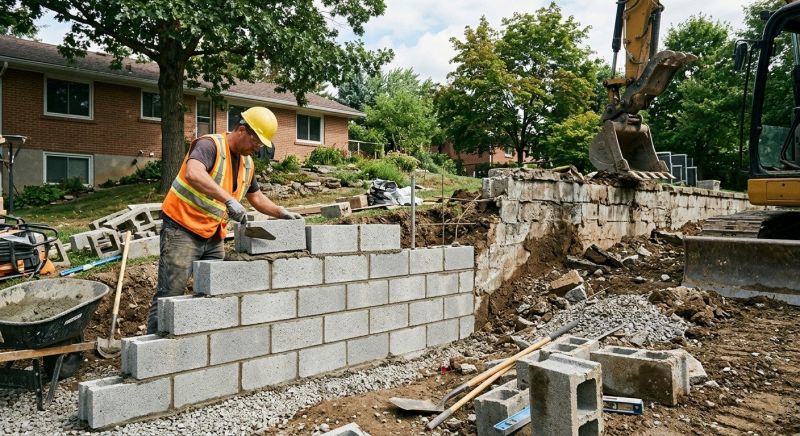 Brick Wall Replacement in Fairfield County, CT