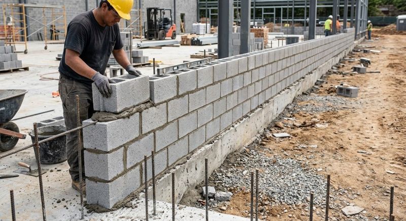 Cinder Blocks Installation in Boston, MA
