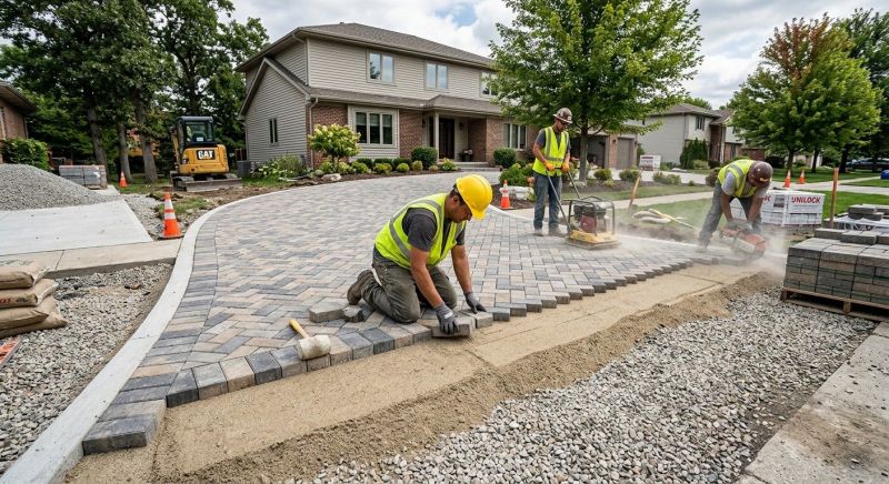 Driveway Pavers Replacement in Boulder, CO