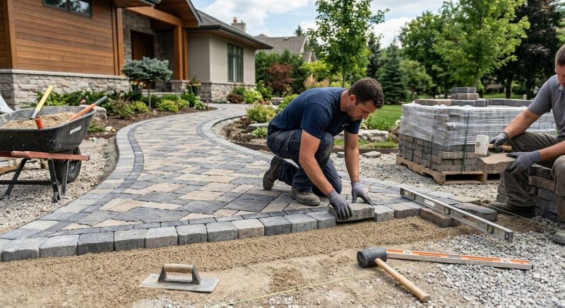 Garden Pavers Installation in Norwalk, CT