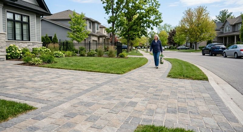 Paver Walkway Installation in Fairfield County, CT