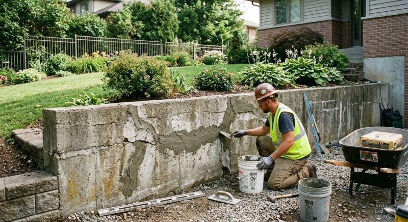 Rock Wall Repair in Cleveland, OH