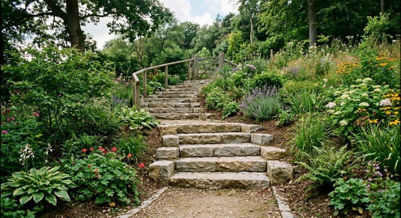 Stone Edging Installation in Worcester, MA