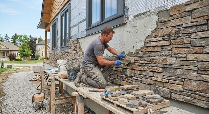 Stone Veneer Installation in Littleton, CO