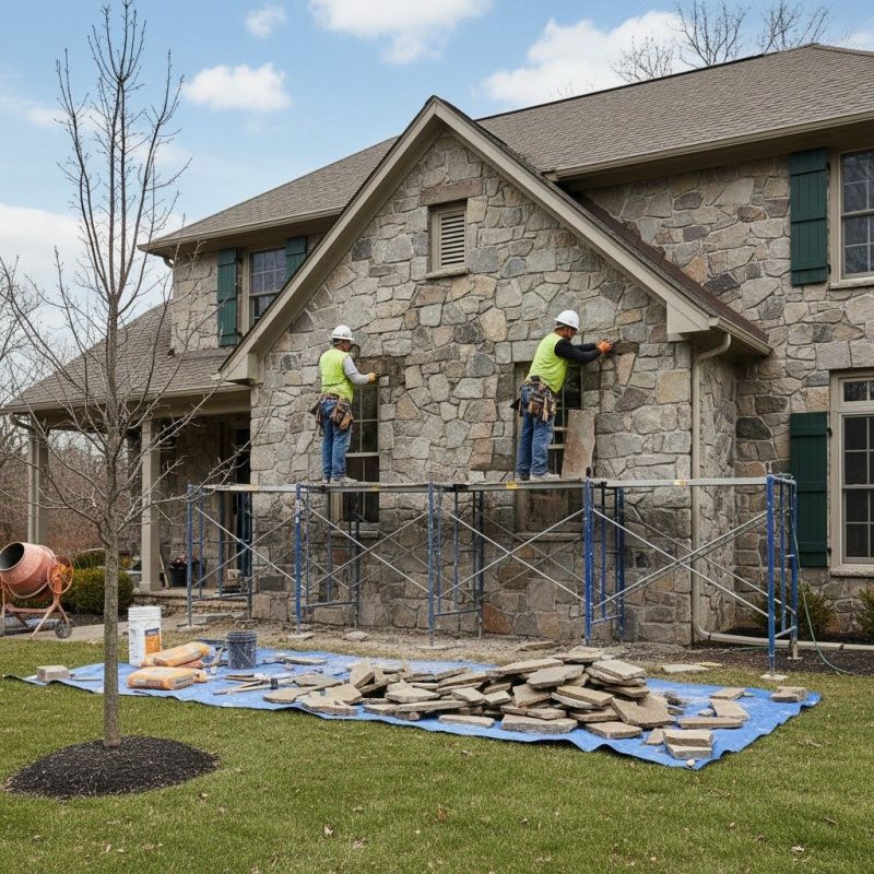 Stone Veneer Repair in Santa Rosa, CA