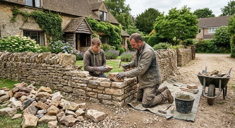 Stone Wall Repair in Cleveland, OH