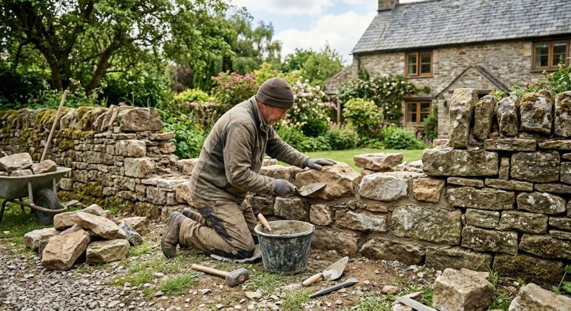 Stone Wall Repair in Cleveland, OH
