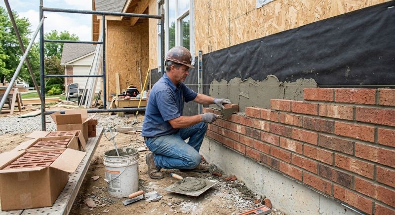 Thin Brick Installation in Napa, CA